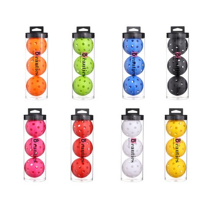 40 Holes Pickleball Ball Set-Ocean