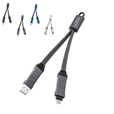 3-in-1 Keychain Charging Cable