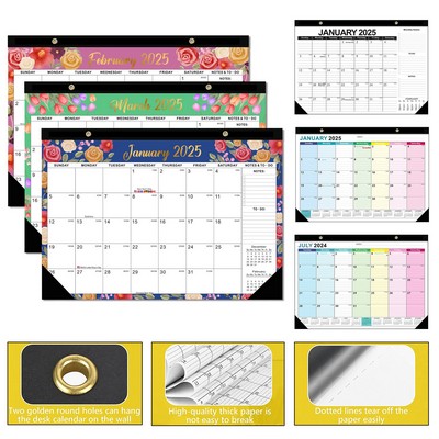 2025 Large Desk Calendar 22 x 17"