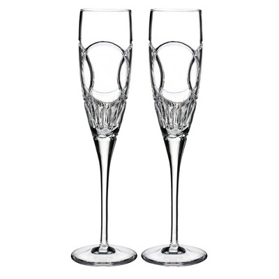 Waterford® 7 Oz. Bridal Wedding Vows Toasting Flute Glass (Set of 2)