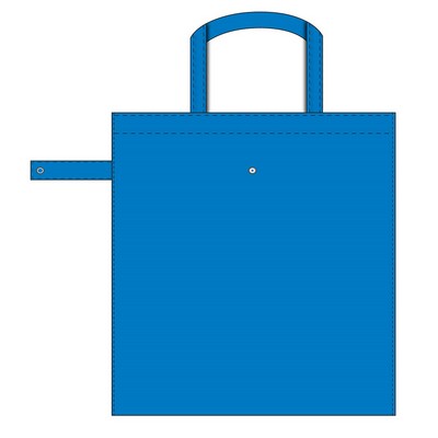 Folder Tote bag 15"X16"X5" Full Gusset -Polycotton -Self fabric Handles