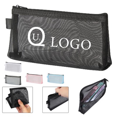 8.27X1.57X3.94" Zipper Pocket Pencil Pouch