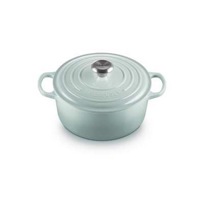 Le Creuset 4.5Qt Signature Cast Iron Round Dutch Oven Sea Salt
