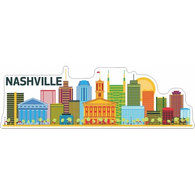 White Removable Glass Decals (4"X7.5") - Removeable. Repositionable. Custom Shape