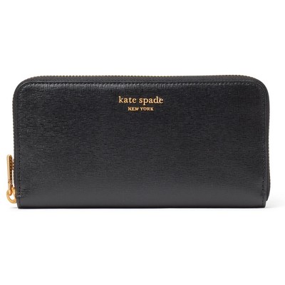 kate spade new york Morgan Zip Around Continental Wallet - Black