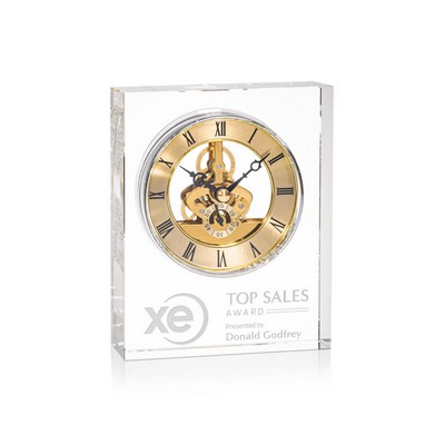 Ashland Clock - Gold Dial