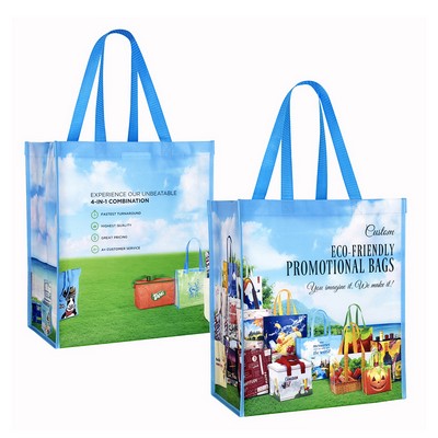 135g Laminated Non-Woven PP Premium Tote Bag (13"x15"x8")