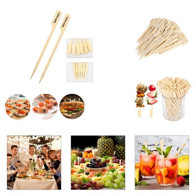 Wooden Food Picks.