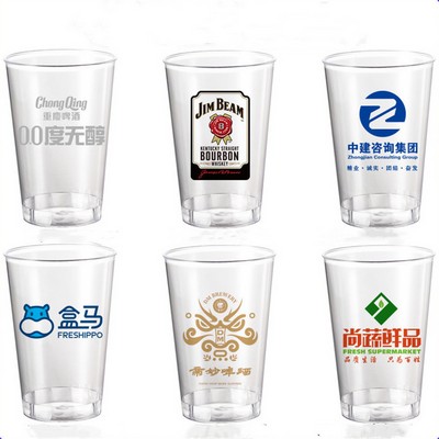 12oz 360ml Clear Plastic Drinking Cup For Aviation Travel Or Party