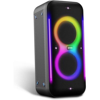 Gemini 400W Dual 6.5" Professional Speaker w/Led Party Lighting