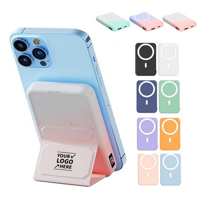 5,000mAh 20W Foldable Magnetic Wireless Charger Power Bank
