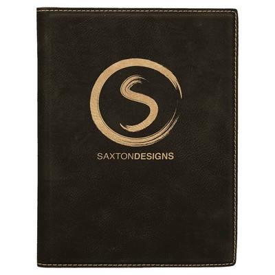 Leatherette Portfolio with Notepad