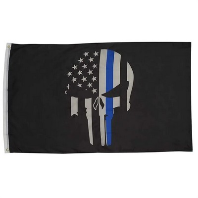 Custom 3 x 5' Sublimated Flag only, True double side print, No pole included. Flag only