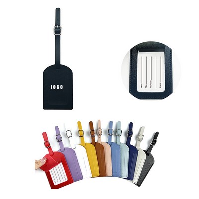 PU Leather Luggage Tag