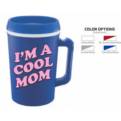 34 Oz. U.S Made Double Wall Mug