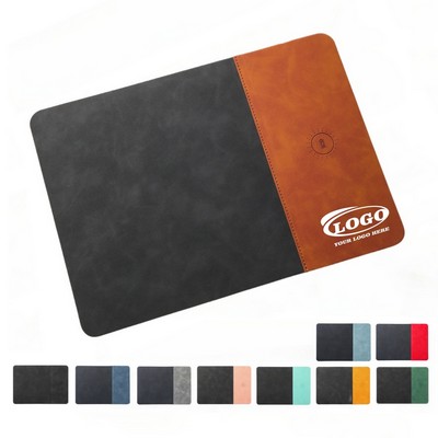 Convenient Qi 15W Wireless Charging Mouse Pad