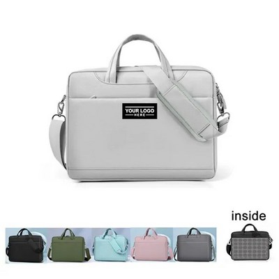15.6-Inch Laptop Bag with Shoulder Strap and Large Capacity