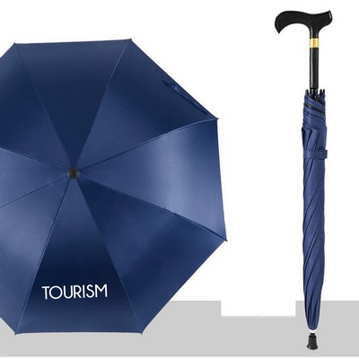 Crutch umbrella