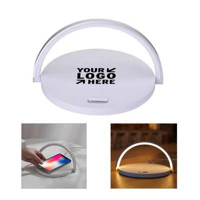 LED Wireless Charger Desk Lamp