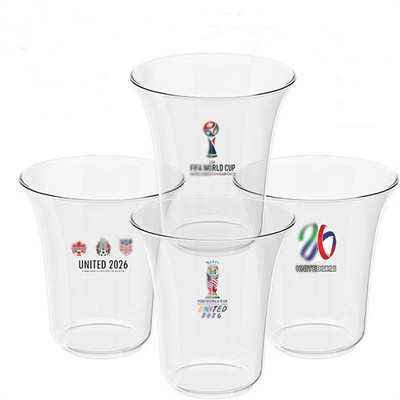Crystal Clear PET Plastic Cup - Multi-Purpose Drinking Cup for Beer Water & Daily Use