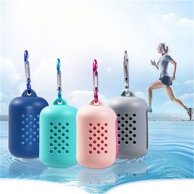 Cooling Towel w/Silicone Bag