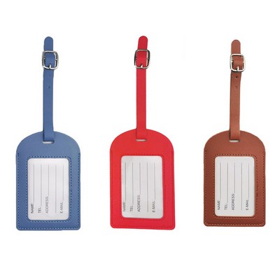 PU Leather Luggage Tags