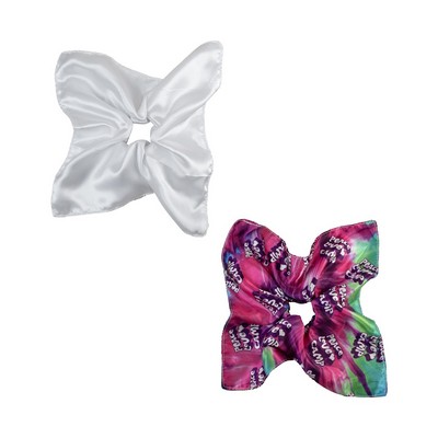 Square Full Color Hair Scrunchie