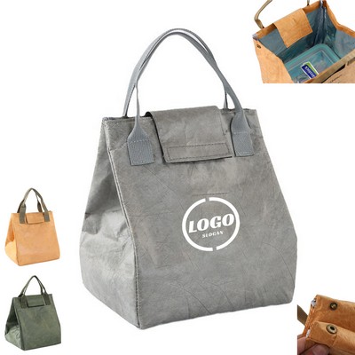 Dupont Paper Insulated Lunch Tote Bag