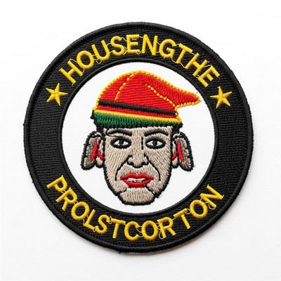 3" 100% Embroidered Patches - Iron On
