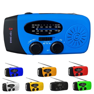 Mulit Function Emergency Hand Crank Radio with Power Bank