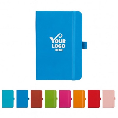 FSC® A6 Hardcover Notebook Journal With Elastic Band