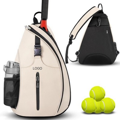 Outdoor Training Badminton Bag Single Shoulder Tennis Pickleball Backpack