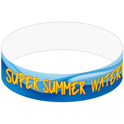 1" Full Color Tyvek Wristband
