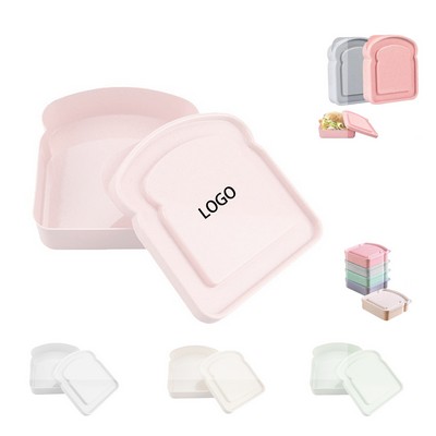 Toast Shape Sandwich Lunch Box