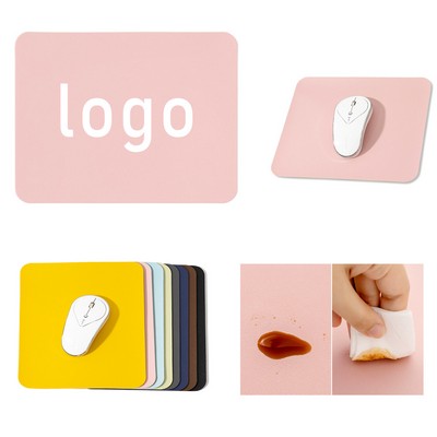 Full Color Leather Mouse Pad