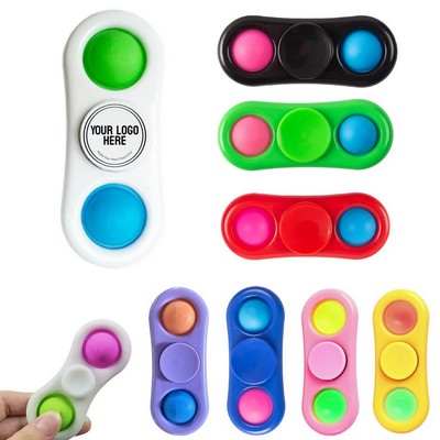Push Pop Fidget Spinner Stress Relief Toy