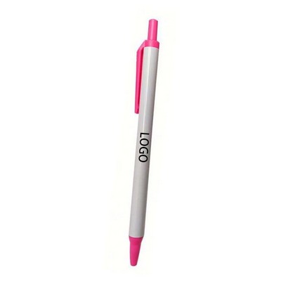 Clip Clicks Retractable Ballpoint Pens