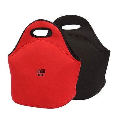 Neoprene Thermal Insulated Cartoon Lunch Tote Bags