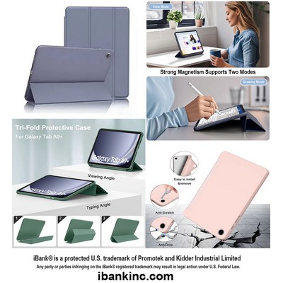 iBank ® Smart Cover Case compatible with Galaxy Tab A9+/A9 Plus 11" 2024