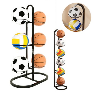 Basketball Ball Storage Rack
