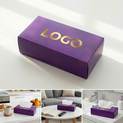 Full Color Printing Tissue Rectangle Box with Tissues