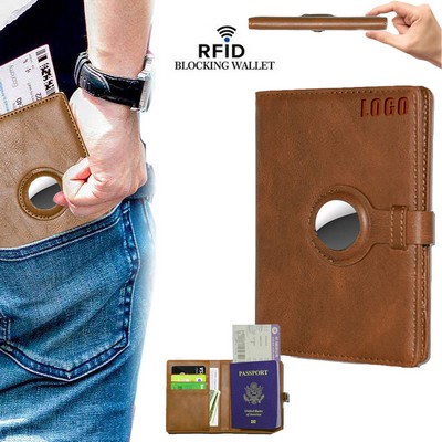 Genuine Leather Handmade Passport Wallet