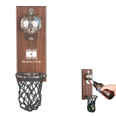 Magnetic Basketball Bottle Opener