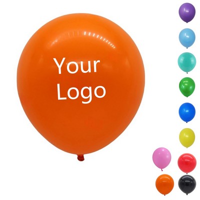 MOQ 100 Custom Printed Latex Balloons 10"Dia