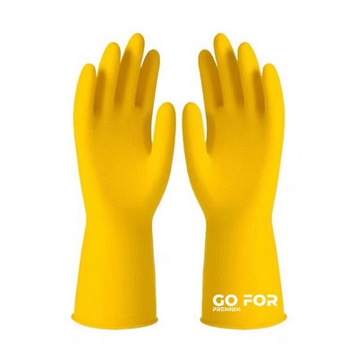 Rubber Kitchen Dishwashing Gloves