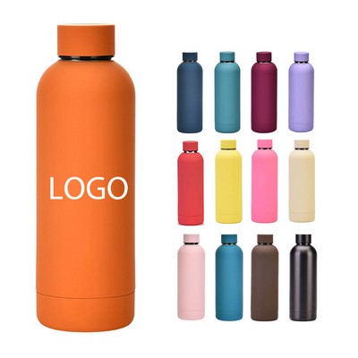 17 OZ Small Mouthed 304 Stainless Steel Vacuum Insulated Flask