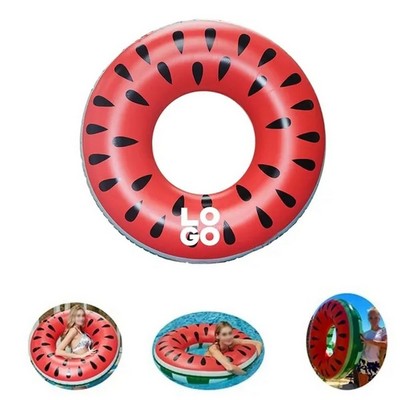 47'' Watermelon Inflatable Swimming Ring