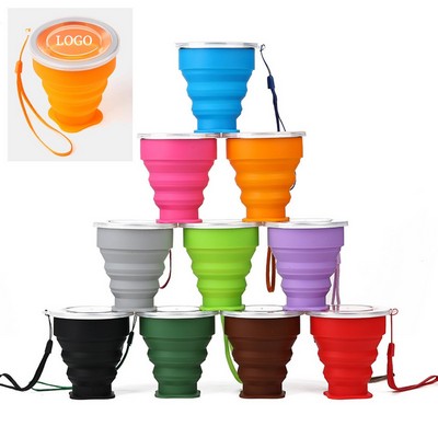 Silicone Collapsible Travel Cup & Folding Camping Cup