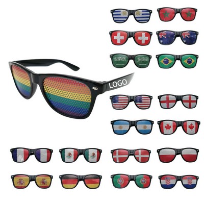 Promotional Flag Sunglasses