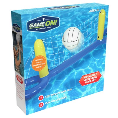 Inflatable Volleyball Pool Set
